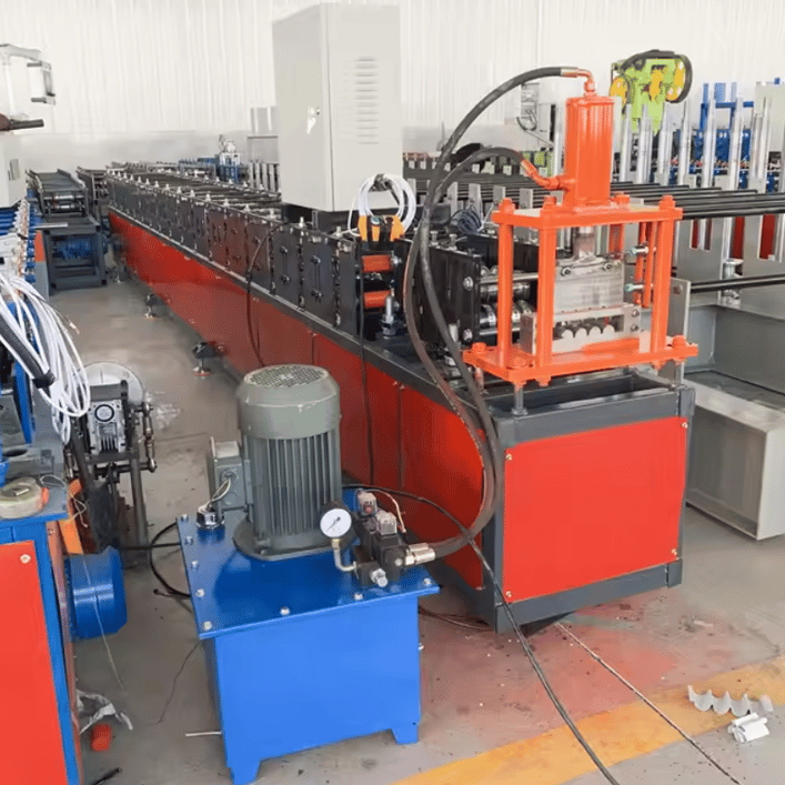 Steel Gusset Plate Cold Roll Forming Machine – UAE
