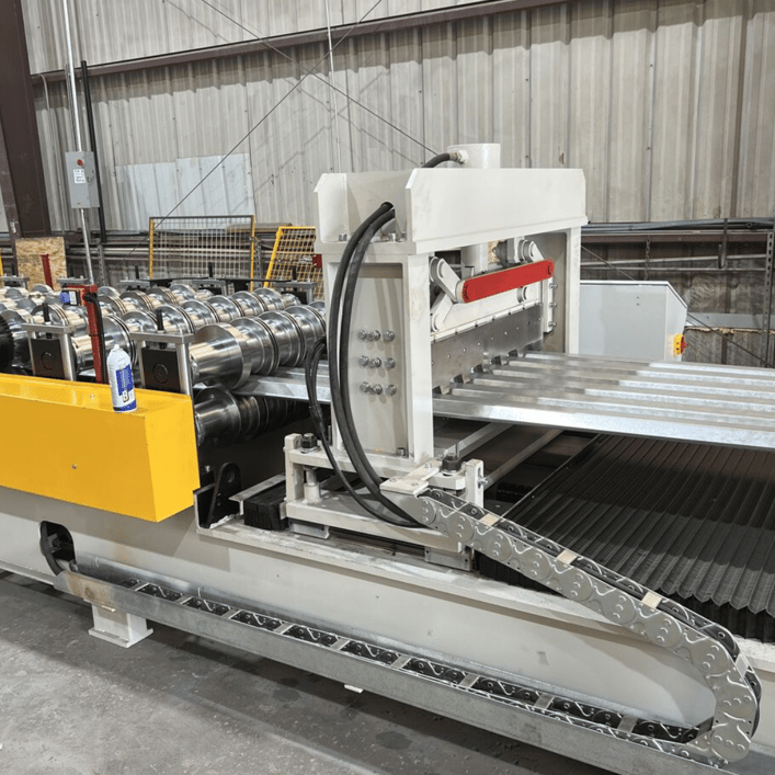 Steel Roof and Floor Deck Roll Forming Machine Connecticut