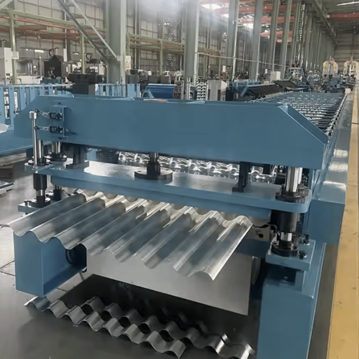 Trapezoid Roof Panel Roll Forming Machine UAE
