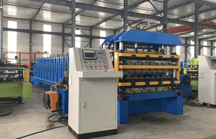 Triple Layer Roofing Sheet Roll Forming Machine in China
