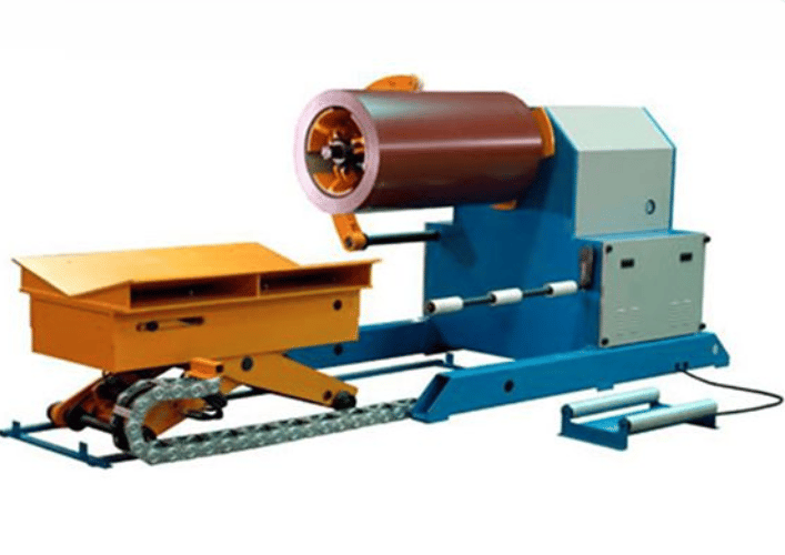 Uncoiler in Shaoxing City, China