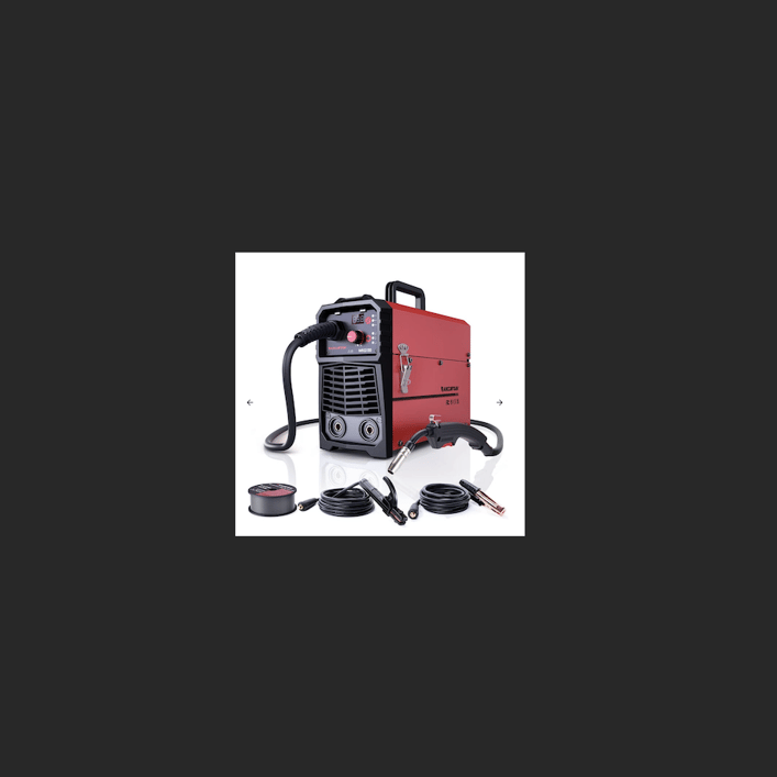 Used ARCCAPTAIN MIG130 Portable Flux Core Welder