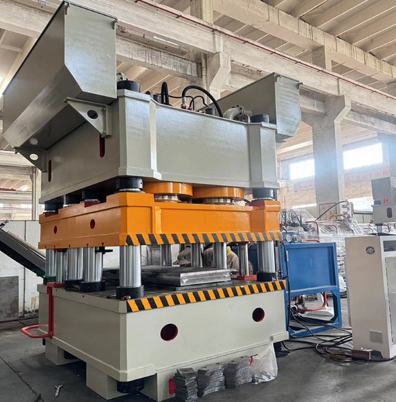 Vigert 3600t Three Beam Eight Column Door Embossing Machine