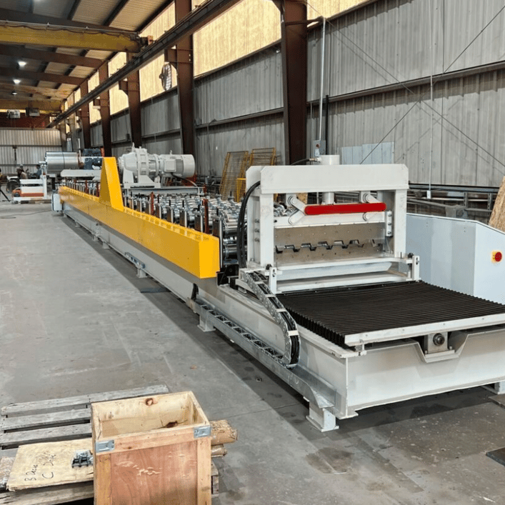 1.5" A Narrow Rib Metal Roof Deck Roll Forming Machine – Connecticut