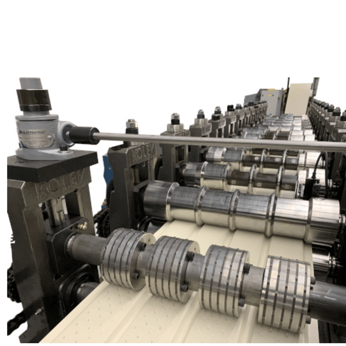 14 Pass Soffit Line Roll Forming Machine in Ontario, Canada