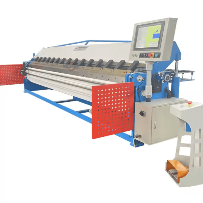 20' Long Panel Enlarged Throat Slitter Edge Folder Machine in China