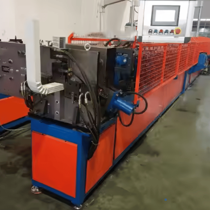 220 × 100 mm Downspout Roll Forming Machine – UAE