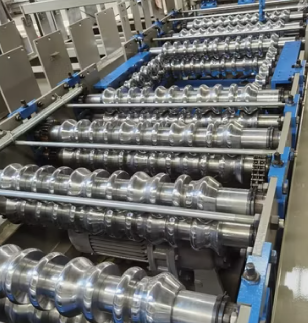 Corrugated Metal Roofing Roll Forming Machine – Algeria