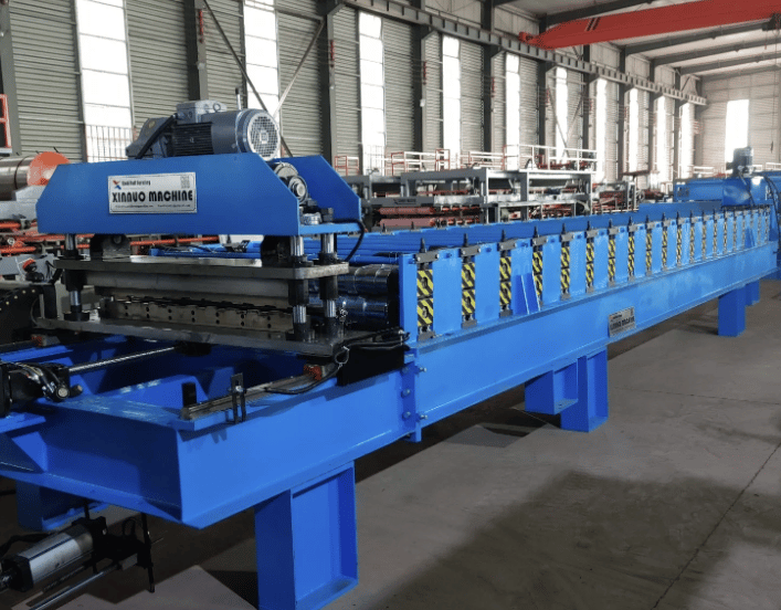 Corrugated Roof Panel Roll Forming Machine in Djibouti