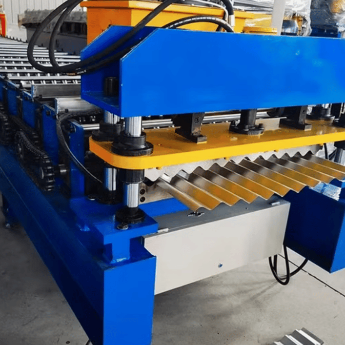 Corrugated Roof Roll Forming Machine – Albania