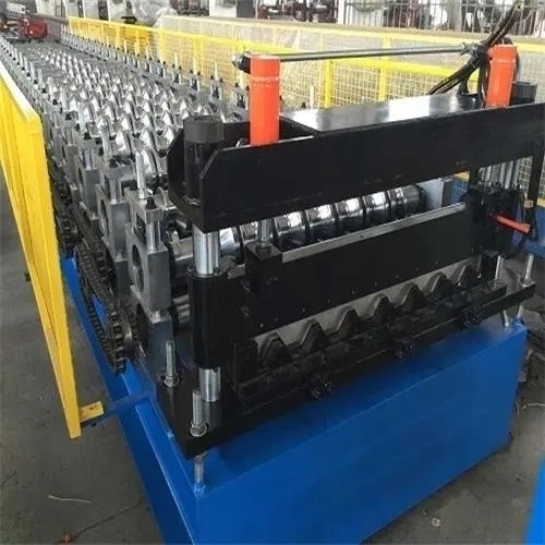 Corrugation Wave Metal Sheet Roll Forming Machine in China