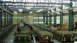 Decking Large and Medium Span Roll Forming Machine in Venezia, Italy