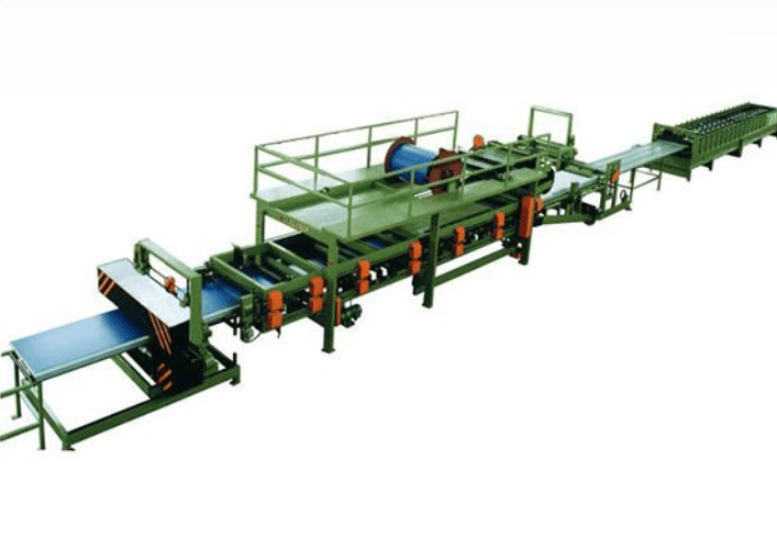 EPS/Rockwool Sandwich Panel Production Line in Shaoxing City, China