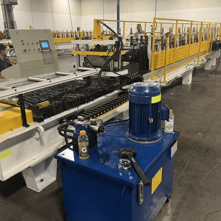 Facia Gutter Cold Roll Forming Machine Florida