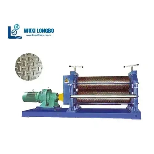 Garage-Door Panel Line Embossing Machine in Wuxi, China