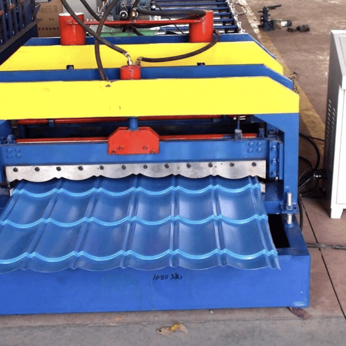 Glazed Tile Roof Roll Forming Machine in Uganda
