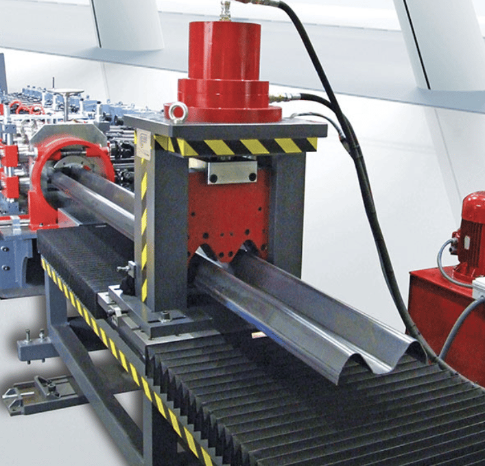 Guard Rail Road Barrier Roll Forming Machine in Istanbul, Turkey