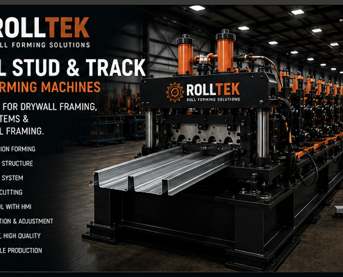 Máquina de Perfilagem para Steel Frame no Brasil | Rolltek RT-SF Series