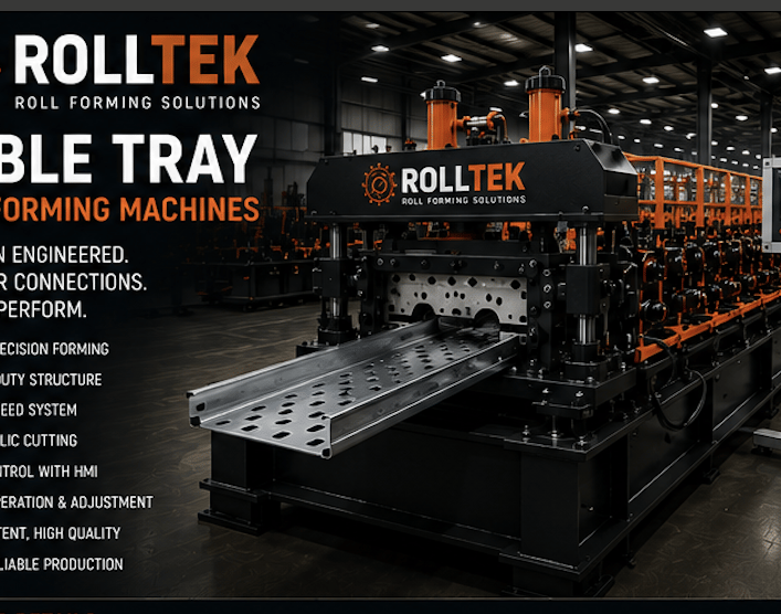 Maquina de Perfilagem para Eletrocalha no Brasil | Rolltek RT-CT Series