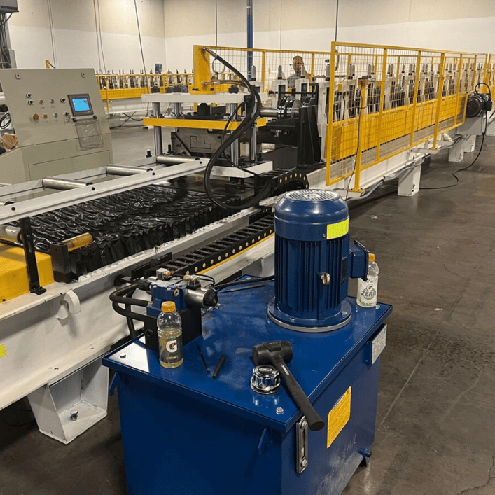 Metal Building Flashing and Trim Roll Forming Machine Arizona
