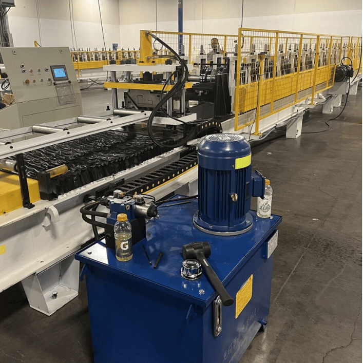 Metal Eave Trim Roll Forming Machine USA
