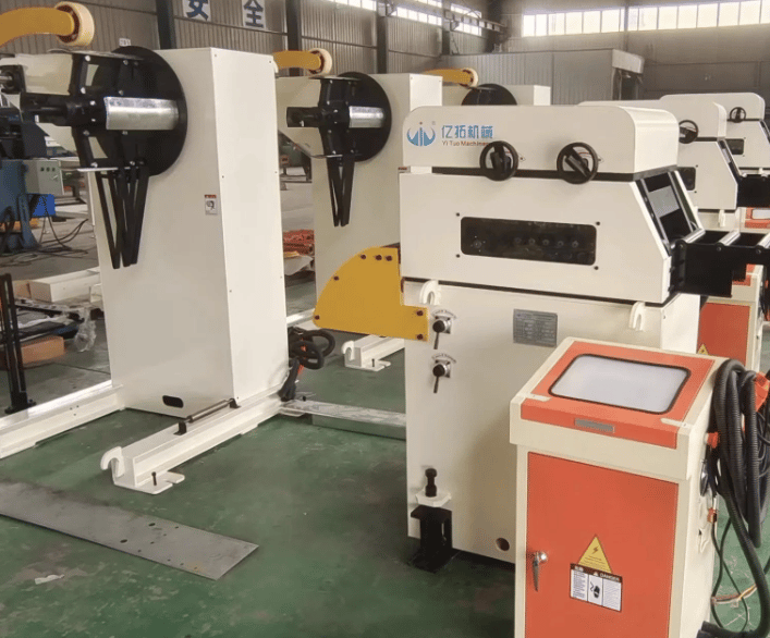 Metal Material Decoiler Leveler Feeder in USA