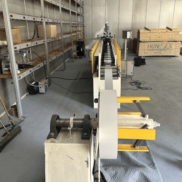 Metal Roof Drip Edge Roll Forming Machine in Florida