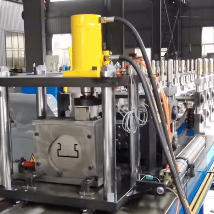 Metal Storage Rack Roll Forming Machine – United Arab Emirates