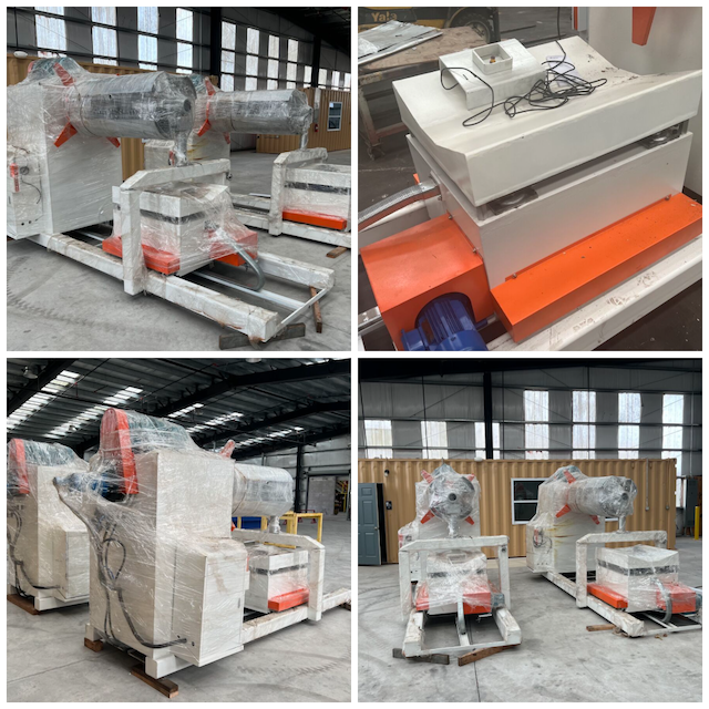 Motorized Steel Coil Uncoiling Machine in USA