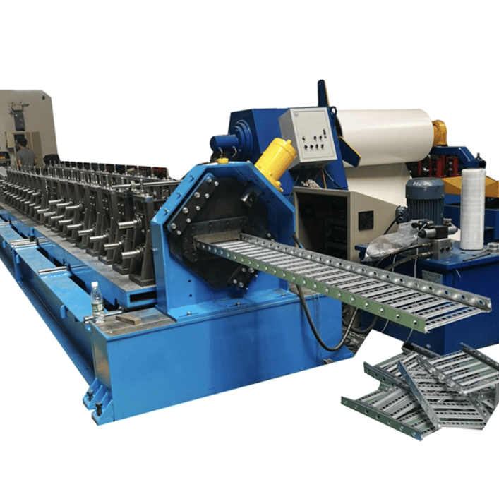 Outdoor Cable Tray Roll Forming Machine in Brazil