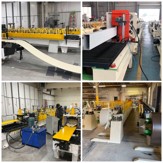 Patio & Pergola Vertical Support Roll Forming Machine USA