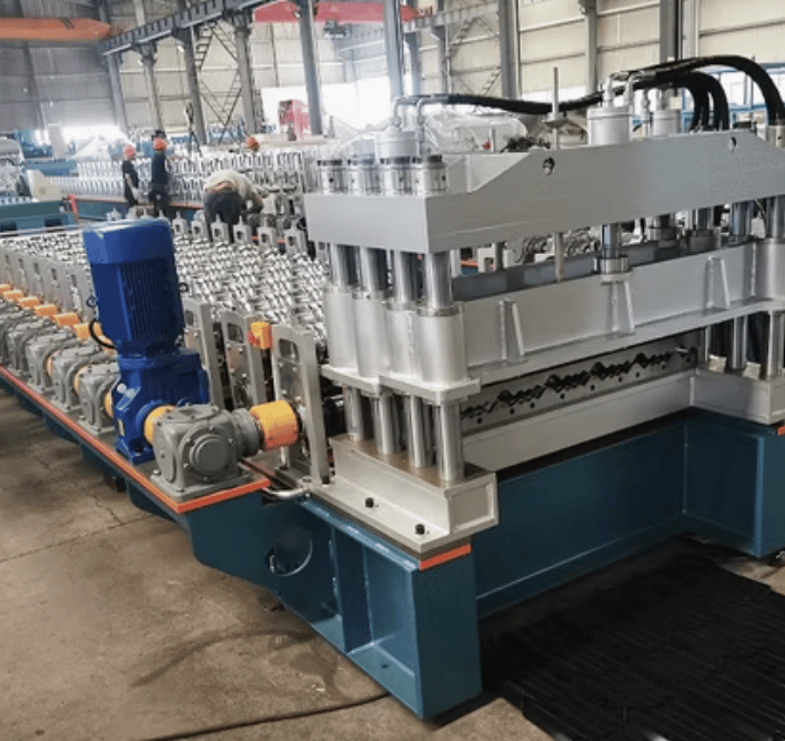 Roofing Sheet Roll Forming Machine in Ethiopia
