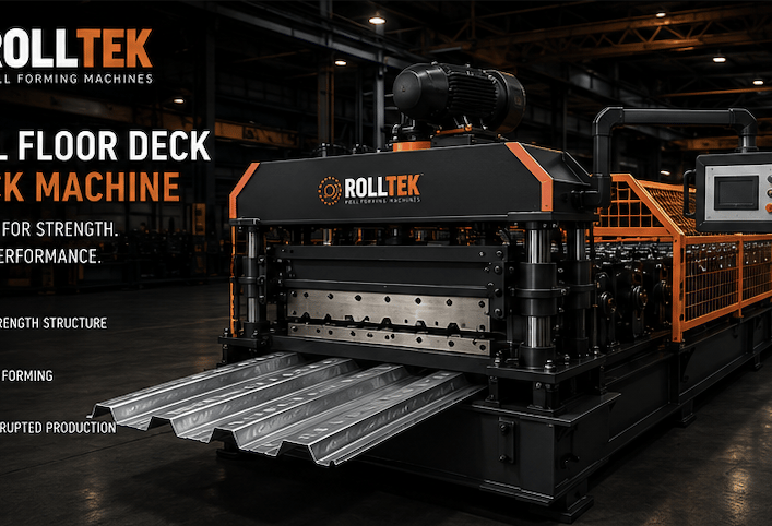 RT-FD SERIES | Máquina de Perfilagem para Steel Deck — Brasil