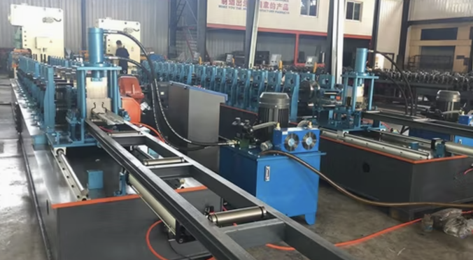 Shelf Panel Roll Forming Machine in the USA