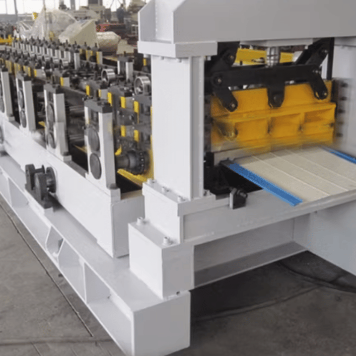 Standing Seam Metal Roof Panel Roll Forming Machine – Armenia