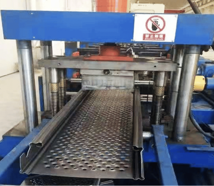 Steel Scaffold Platform Plate Roll Forming Machine in USA