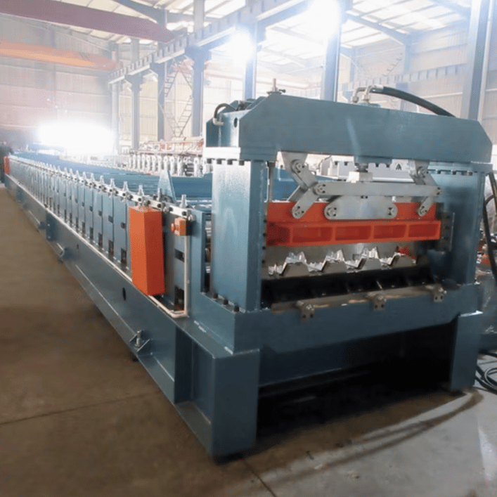 Structural Metal Roof Deck Roll Forming Machine - Saudi Arabia