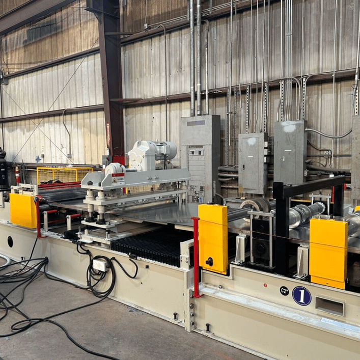 Structural Steel Roof and Floor Deck Roll Forming Machine Alabama