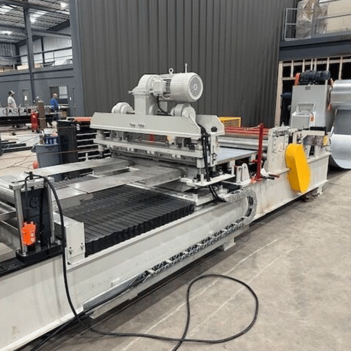 Structural Steel Roof and Floor Deck Roll Forming Machine – Connecticut