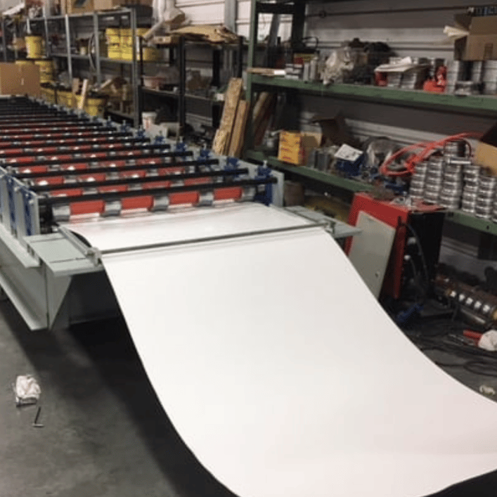 Tuff Rib, Ag Panel Roll Forming Machine in Washington, USA