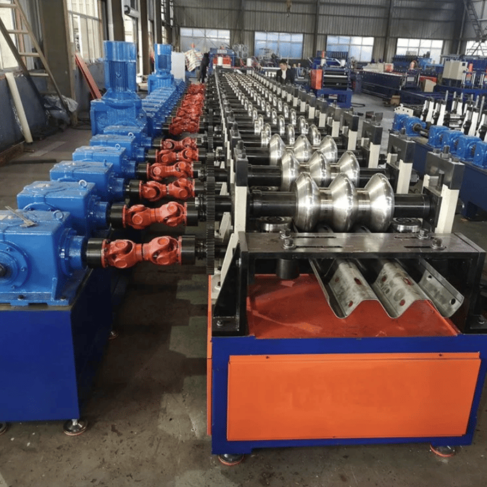 W Beam Highway Steel Guardrail Roll Forming Machine in USA