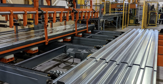 Floor deck roll forming machine United States
