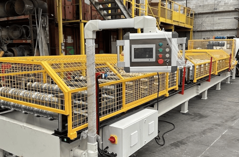 Texas rib panel machine