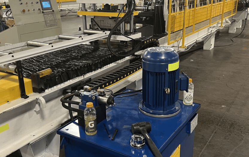 Pbr eave flashing machine