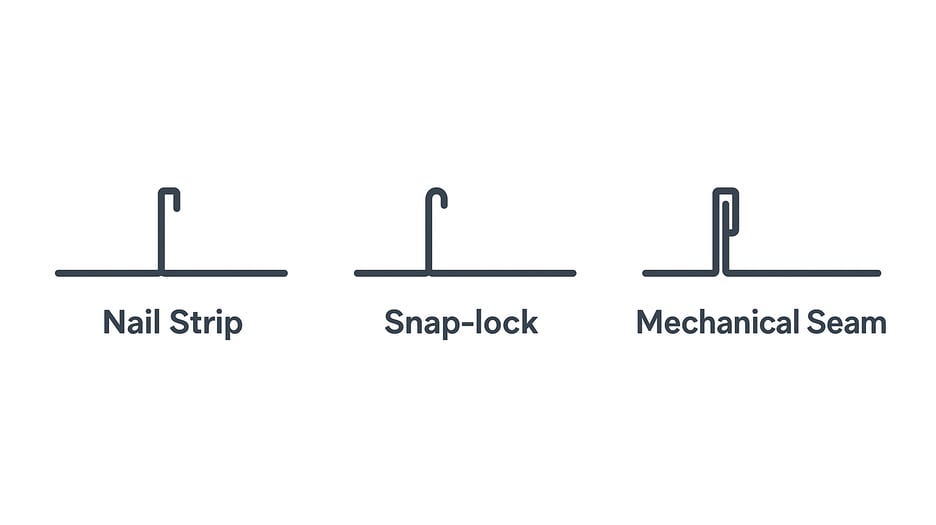 Standing Seam Metal Roofs