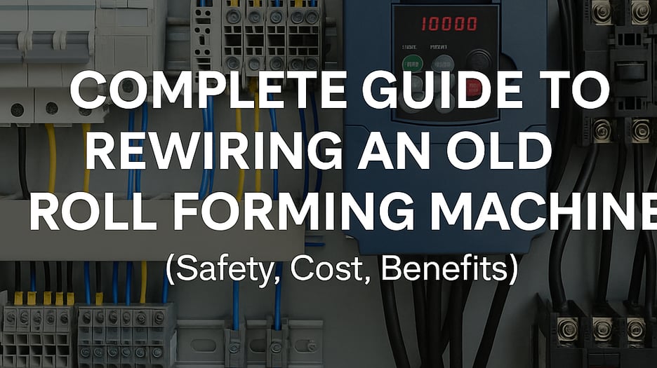 Complete Guide to Rewiring an Old Roll Forming Machine - Safety, Cost, Benefits