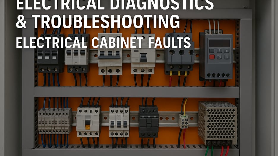 Electrical Diagnostics & Troubleshooting: Electrical Cabinet Faults on Roll Forming Machines (2025 Guide)