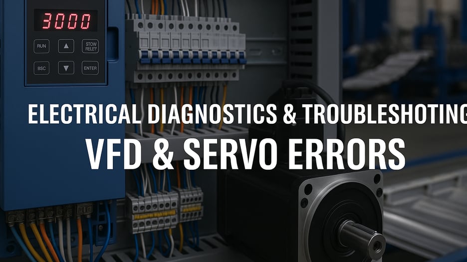 Electrical Diagnostics & Troubleshooting: VFD & Servo Errors on Roll Forming Machines (2025 Guide)