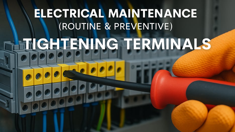 Electrical Maintenance (Routine & Preventive): Tightening Terminals on Roll Forming Machines Guide