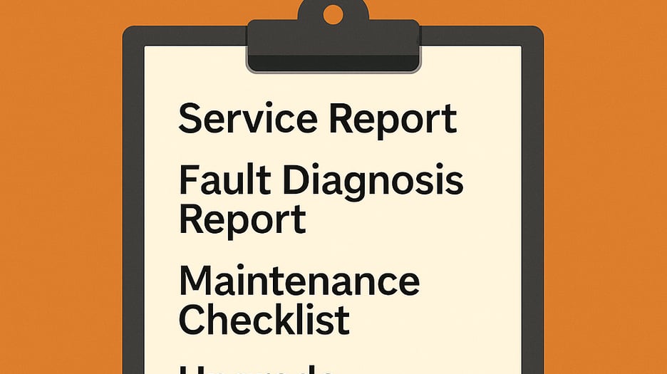 Full Reporting & Documentation for Roll Forming Machines